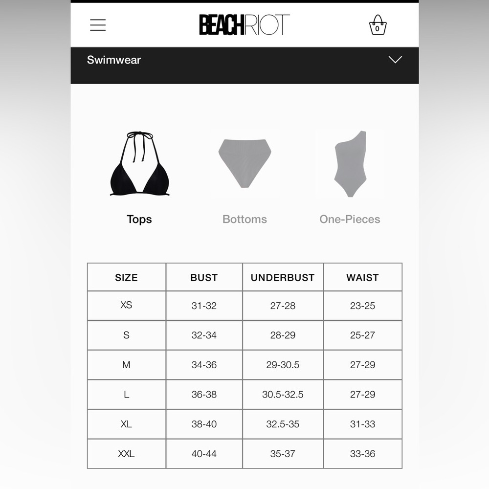 NWT Beach Riot Eva Bikini Top - Picture 8 of 9